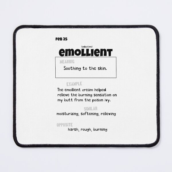 Item preview, February 25 Emollient designed and sold by Square Root of Squid.