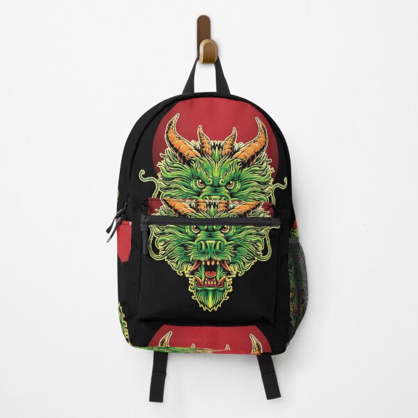 Item preview, A green dragon with a red spot behind its head designed and sold by Scopestor.