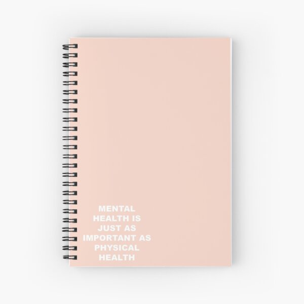 Mental Health Spiral Notebook