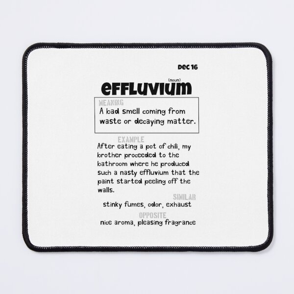 Item preview, December 16 Effluvium designed and sold by Square Root of Squid.