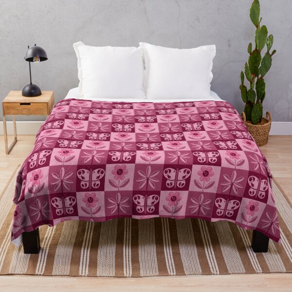 Item preview, Pink Spring Quilt designed and sold by ColoursOfFrance.