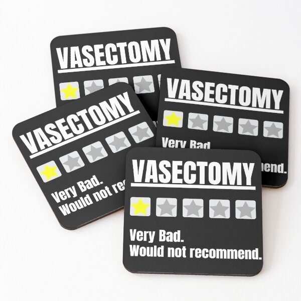 Item preview, Would not Recommend Vasectomy, Vasectomy, Contraception, Male Sterilization, Birth Control, Childfree, Vasectomy Recovery designed and sold by AmputTee.