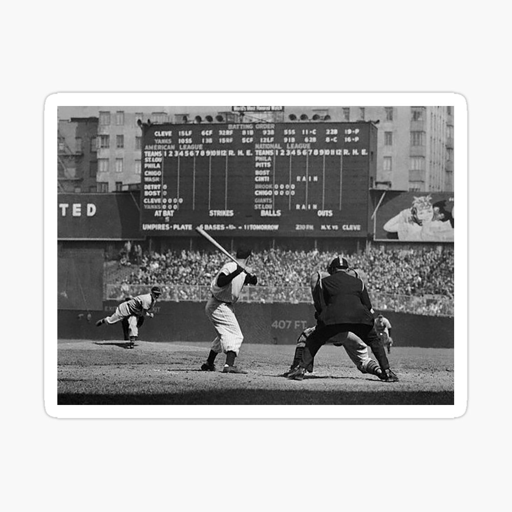 Old Yankee Stadium Scoreboard, Bleacher Bums, Monument Park, old Stadiums,  Old Ballparks, Centerfield,, Baseball Stadiums | Poster