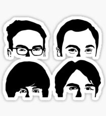 Four Faces Theory Sticker