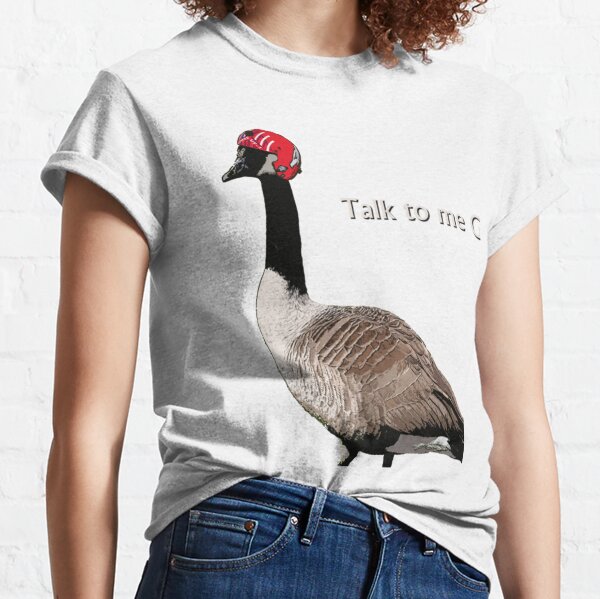 Talk To Me Goose Shirt Funny Goose Meme Shirt For Men 100% Cotton T Shirt  Tee