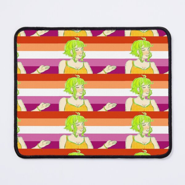 Item preview, VOCALOID Megpoid Gumi Lesbian Flag designed and sold by Holli Anderson.