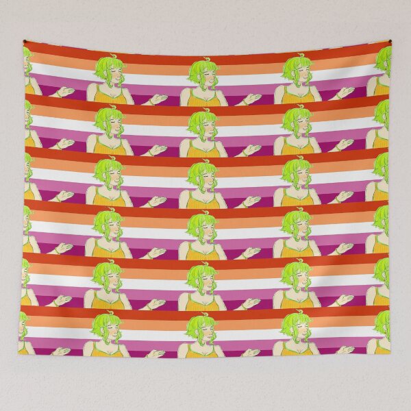 Item preview, VOCALOID Megpoid Gumi Lesbian Flag  designed and sold by Holli Anderson.