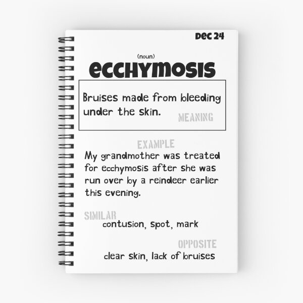 Item preview, December 24 Ecchymosis designed and sold by Square Root of Squid.