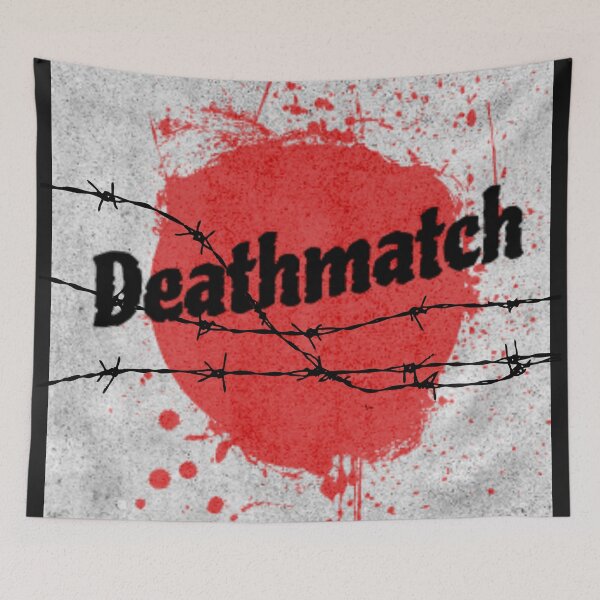 Item preview, Pro wrestling death match designed and sold by heatedstitches.