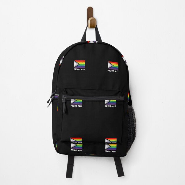 Item preview, Proud Ally | Pride Month LGBTQ Black Pride Flag print designed and sold by Merchking1.