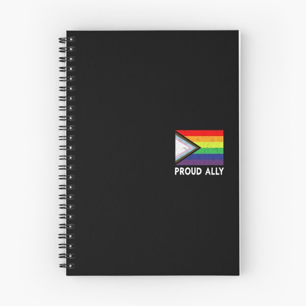 Item preview, Proud Ally | Pride Month LGBTQ Black Pride Flag print designed and sold by Merchking1.