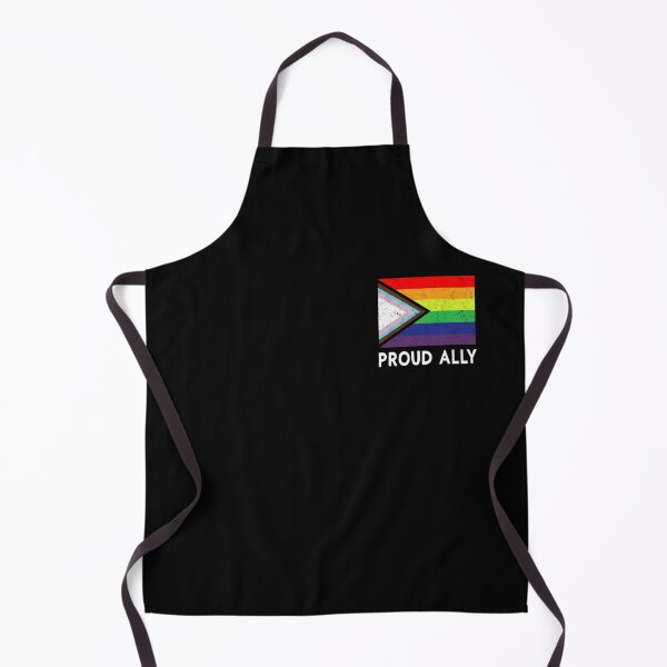 Item preview, Proud Ally | Pride Month LGBTQ Black Pride Flag print designed and sold by Merchking1.