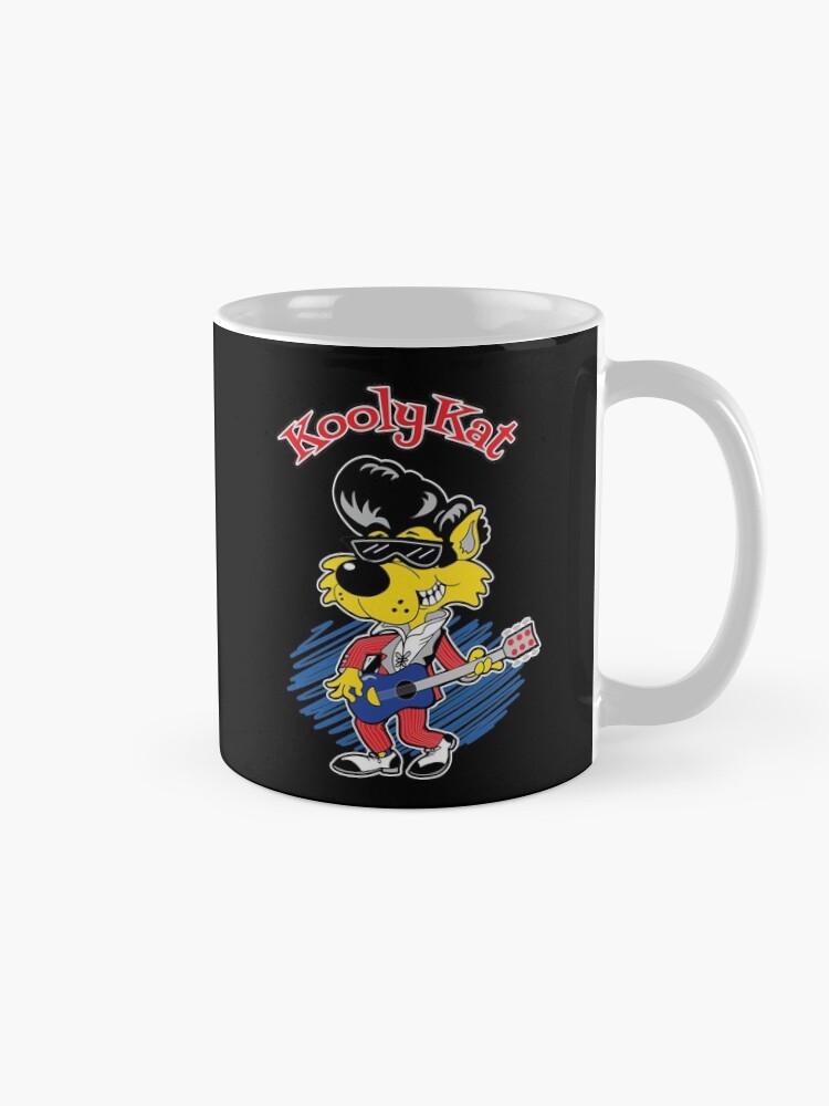Alternate view of KOOLY KAT - Logo On Black Mug