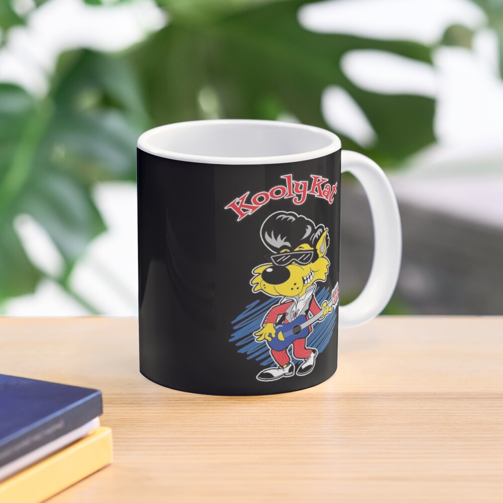 KOOLY KAT - Logo On Black Mug