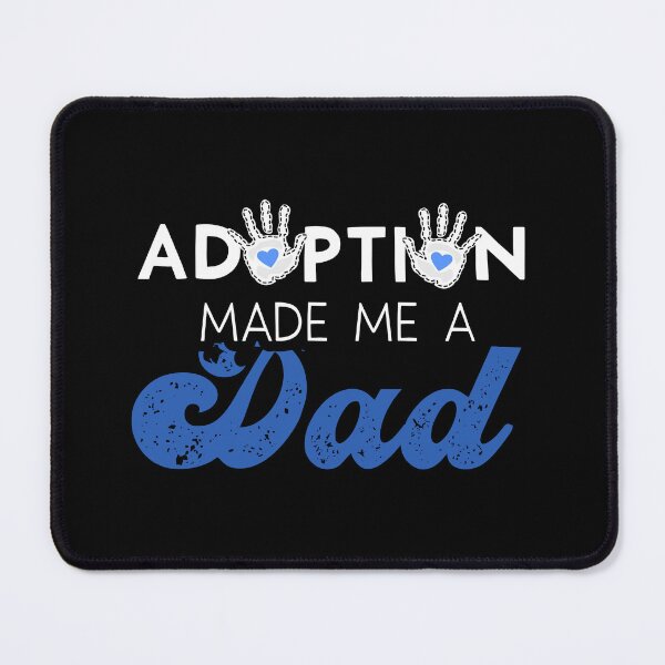 Item preview, Father's Day Tee for Adoptive Father Adoption Made Me a Dad design designed and sold by Merchking1.