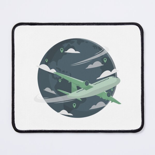 Item preview, Flying around the world designed and sold by MerchBoothCo.