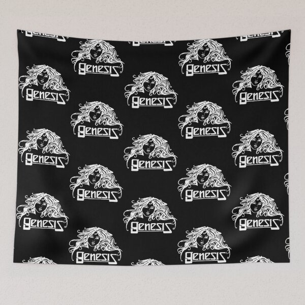 Item preview, Genesis Logo _quot_Black_quot_ Knebworth 78   designed and sold by MerchBoothCo.