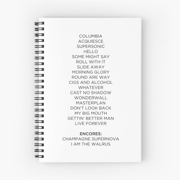 Item preview, Knebworth setlist  Premium  designed and sold by MerchBoothCo.