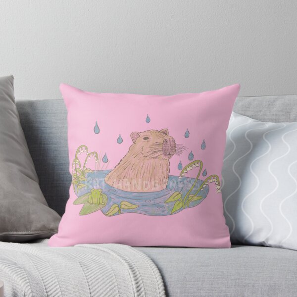 Item preview, Cabybara in Relaxing Hot Spring designed and sold by Punkylynne.