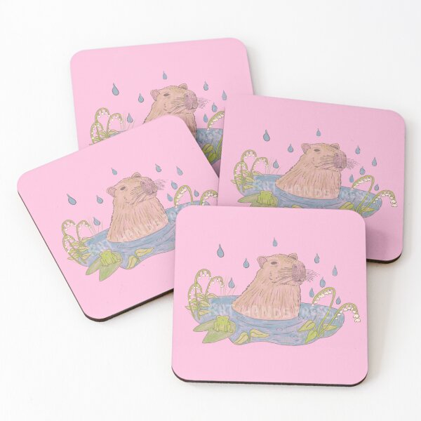 Item preview, Cabybara in Relaxing Hot Spring designed and sold by Punkylynne.