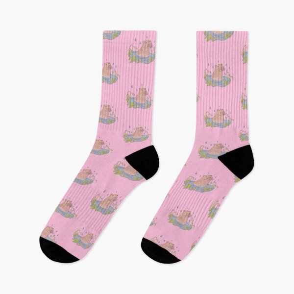 Item preview, Cabybara in Relaxing Hot Spring designed and sold by Punkylynne.