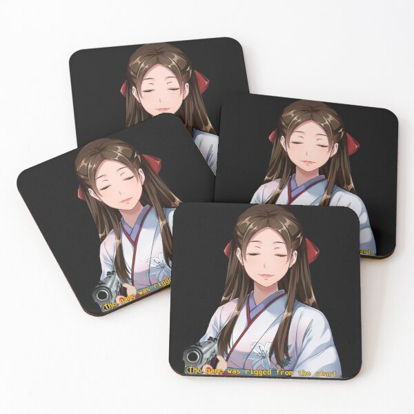 Item preview, Yuriko Nishinotouin The Game Was Rigged From The Start designed and sold by AnimeLove89.