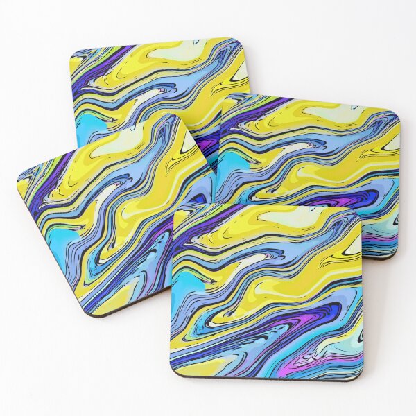 Item preview, Smooth like Butter Acrylic Paint Pour Abstract design  designed and sold by FancyFriendship.