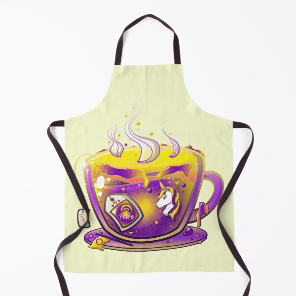 Item preview, Intersex Pride Tea Art designed and sold by NLDStudios.