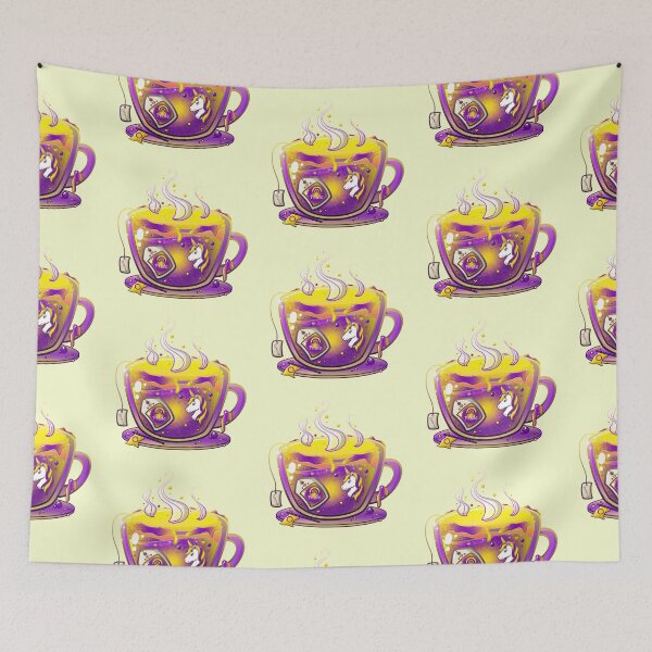 Item preview, Intersex Pride Tea Art designed and sold by NLDStudios.