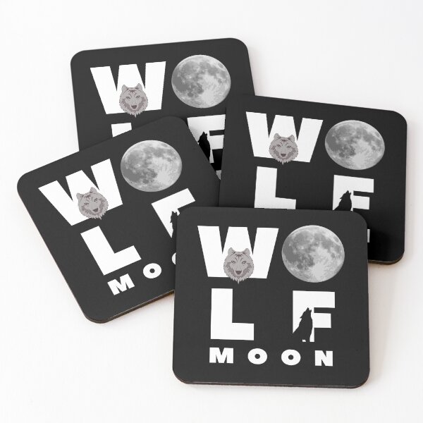 Item preview, WOLF MOON designed and sold by Fitandstylish.