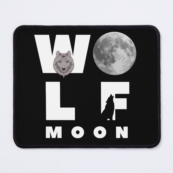 Item preview, WOLF MOON designed and sold by Fitandstylish.