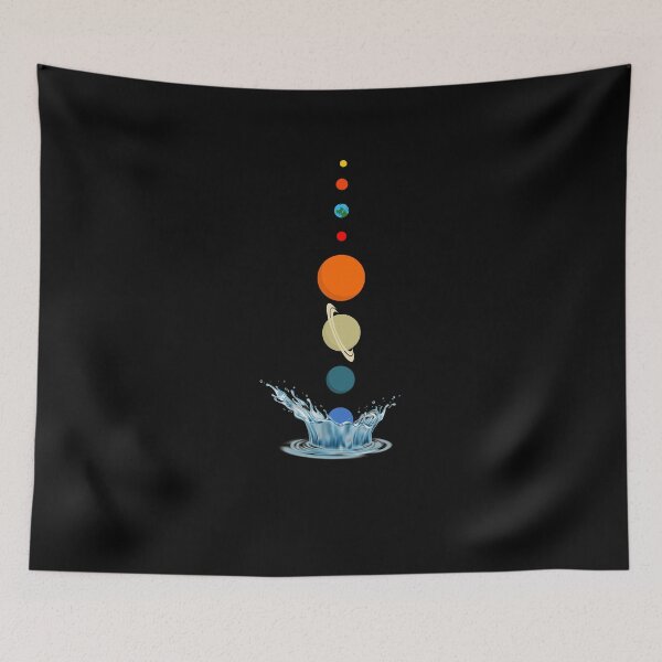 Item preview, Planet entering water. designed and sold by ONELOVEDESIGNS0.