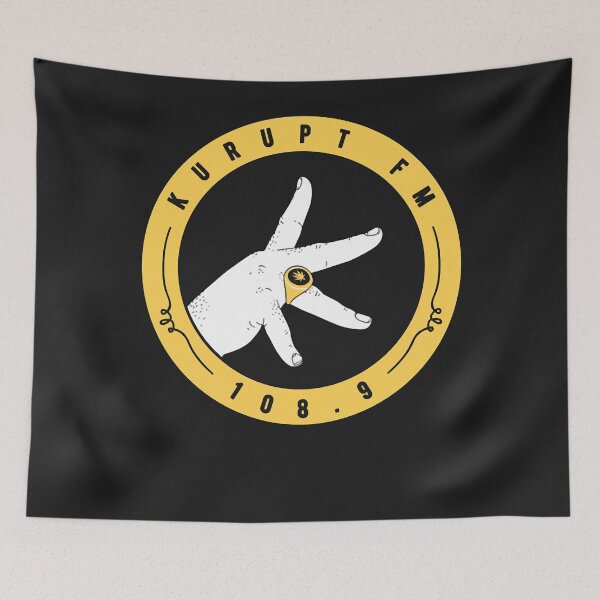 Item preview, Best seller kurupt fm logo designed and sold by JonDavidson.