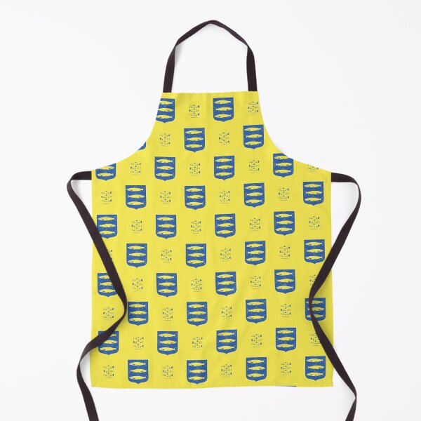 Item preview, Ångermanland Fat Salmons, Yellow and Blue Pattern (Sweden/ Svenska landskap) designed and sold by Landskapsbutiken .com.