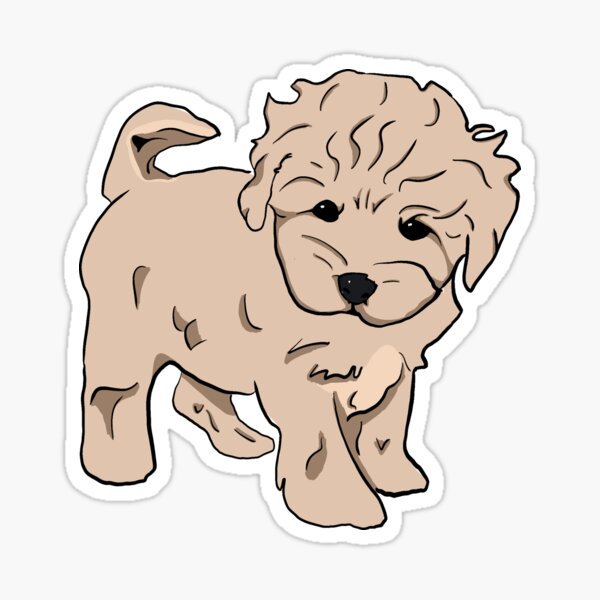 Item preview, Toy Poodle Design designed and sold by skylapittman.