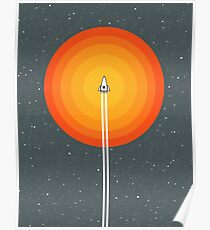 Cruising Past The Sun Poster
