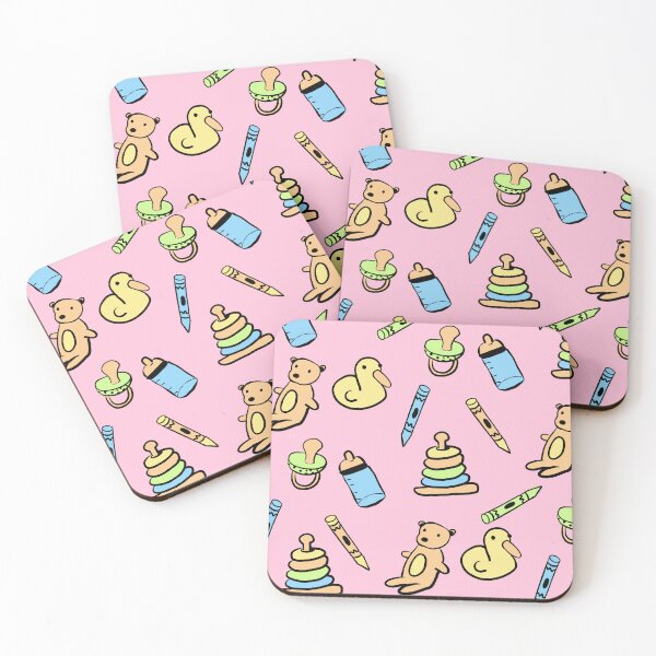 Item preview, Pastel Baby Items Pattern designed and sold by Punkylynne.