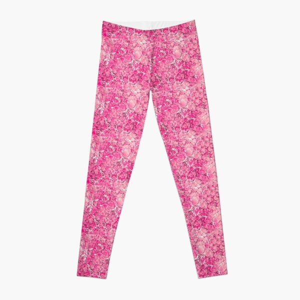 Metal Threads Glitter Kitten pink leopard velvet black vinyl leggings  ($132) ❤ liked on Polyvore f…