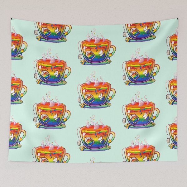 Item preview, Lgbtq+ Pride Tea Art designed and sold by NLDStudios.