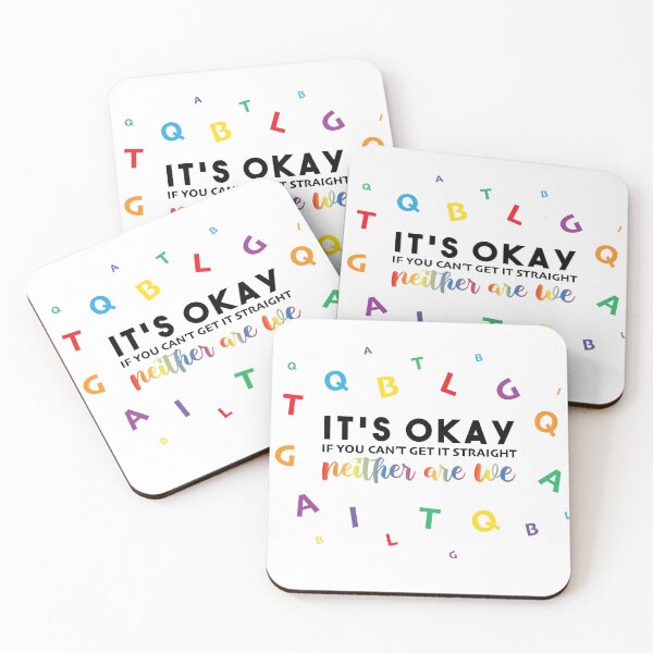 Item preview, It's Okay if You Can't Get it Straight - Neither are we designed and sold by Ella Sandnes.