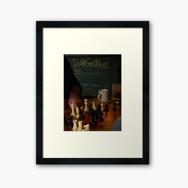 DGN Chess I Framed Art Print