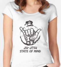 Jiu-Jitsu state of mind Women's Fitted Scoop T-Shirt