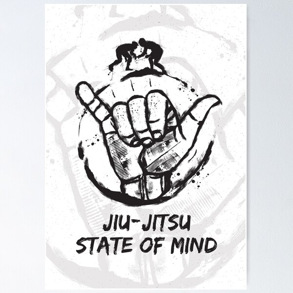Item preview, Jiu-Jitsu state of mind designed and sold by bjjsom.