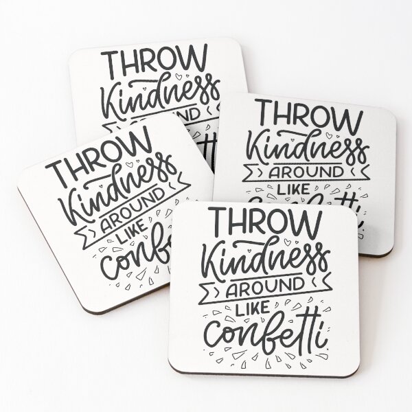 Item preview, Throw Kindness designed and sold by VerboShop.