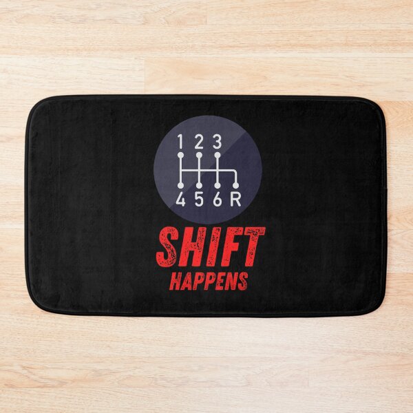 Item preview, Shift Happens Manual Transmission Racing Shift Race Street Car Gears Racing Cars designed and sold by CarantinedChaos.