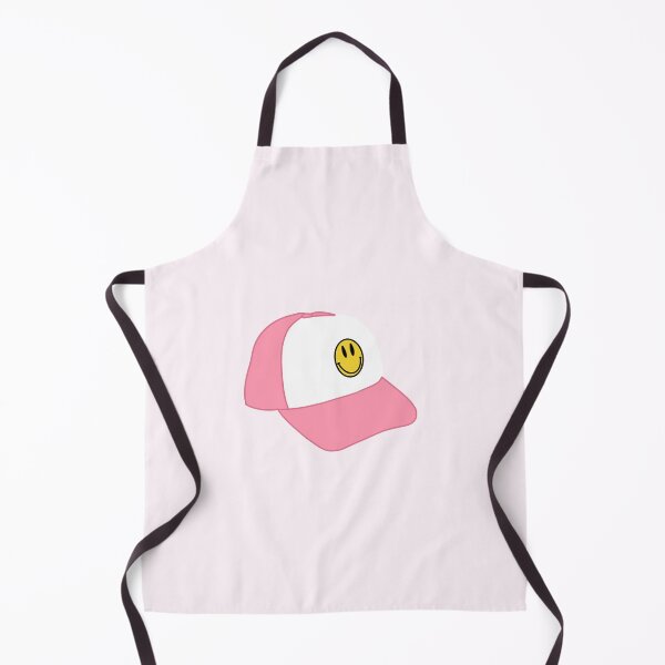 Item preview, pink preppy smiley hat designed and sold by ViviTV.