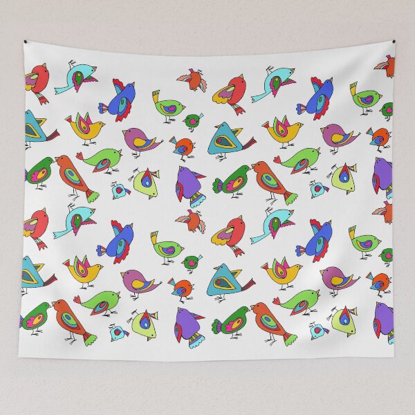 Item preview, painted birds designed and sold by KaterinaSan.