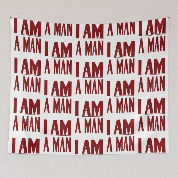 Item preview, I Am A Man -- Civil Rights Poster designed and sold by warishellstore.