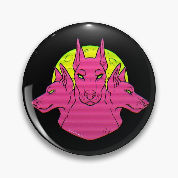 Artikelvorschau, Retrowave Cerberus entworfen und verkauft von lewdshibe.