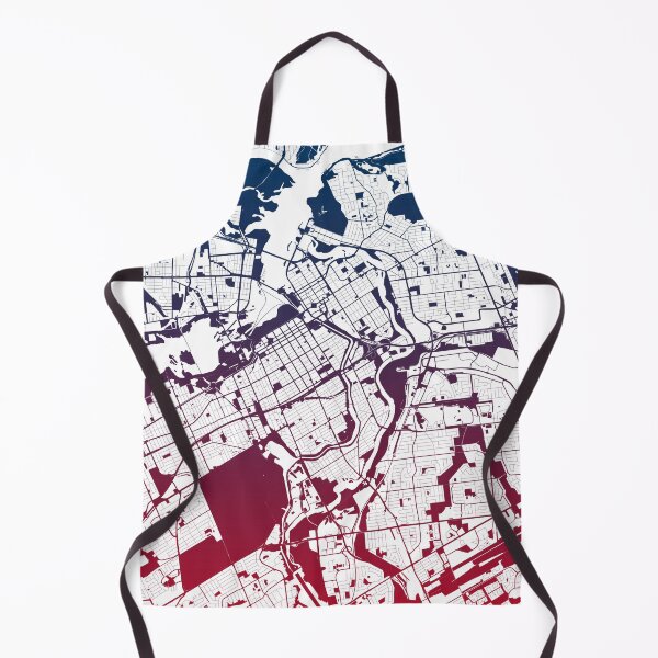 Item preview, Ottawa Map Art Pink Blue Canada designed and sold by EpicMaps.
